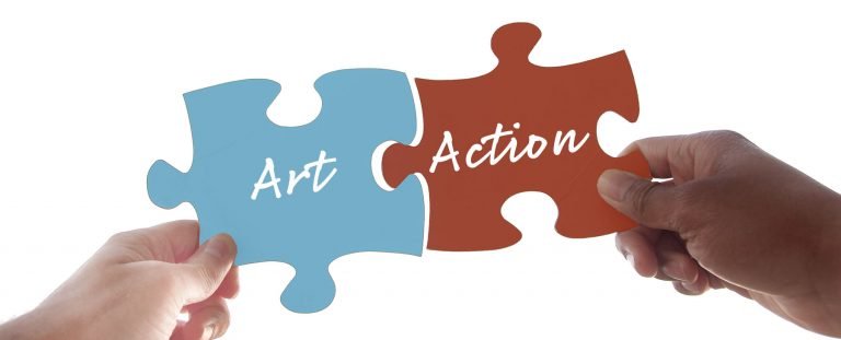 Art and Action jigsaw pieces